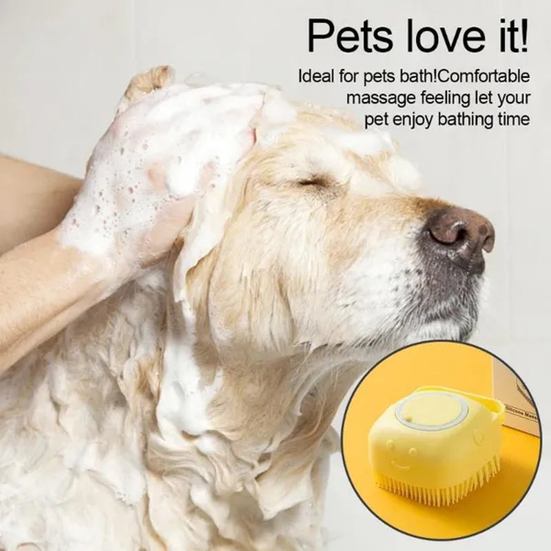 Pet Cleaning Wash Bath Massage Brush Soft Safety Silicone Pet Accessories for Dogs Cats Tools Pet Products