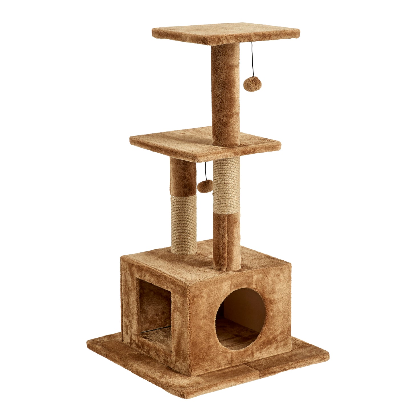 Willow 43.7-Inch Cat Tree, Cat Tower, Scratching Post, Perch & Playground