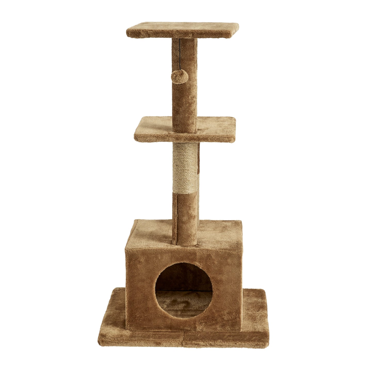 Willow 43.7-Inch Cat Tree, Cat Tower, Scratching Post, Perch & Playground