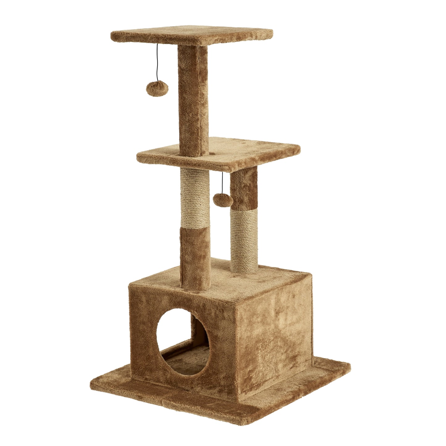 Willow 43.7-Inch Cat Tree, Cat Tower, Scratching Post, Perch & Playground