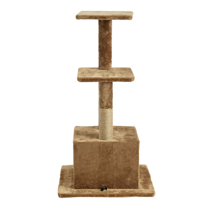 Willow 43.7-Inch Cat Tree, Cat Tower, Scratching Post, Perch & Playground
