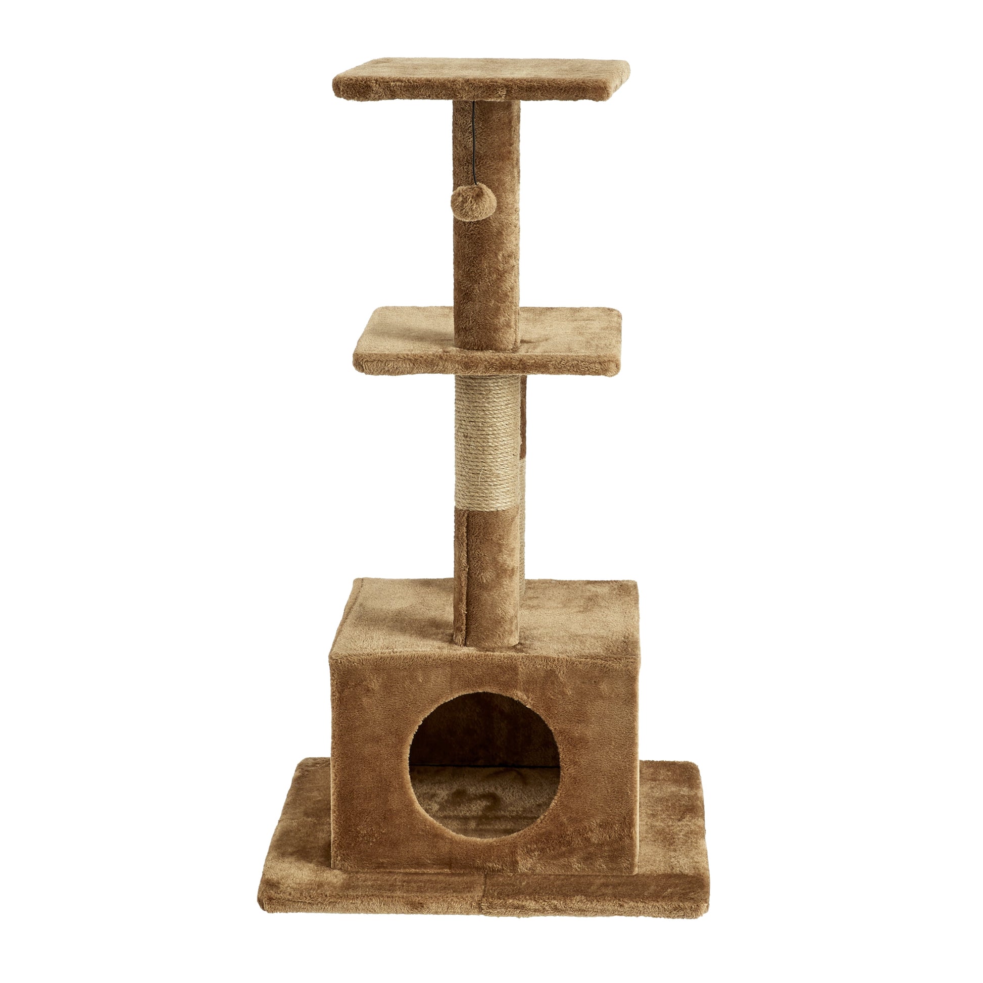 Willow 43.7-Inch Cat Tree, Cat Tower, Scratching Post, Perch & Playground